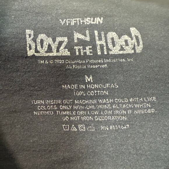 Ice Cube Boyz N The Hood Tee Men’s M Black 1991 Rap Movie Hip Hop T-Shirt - Picture 3 of 6